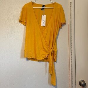 NWT BOBI Light Weight Jersey Top in Sunflower SIZE MEDIUM